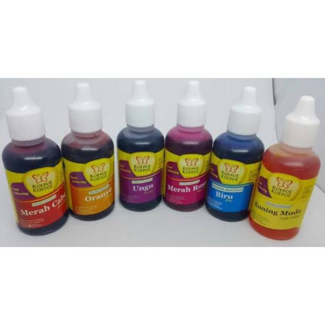 Pewarna Makanan Kupu-Kupu 30 Ml