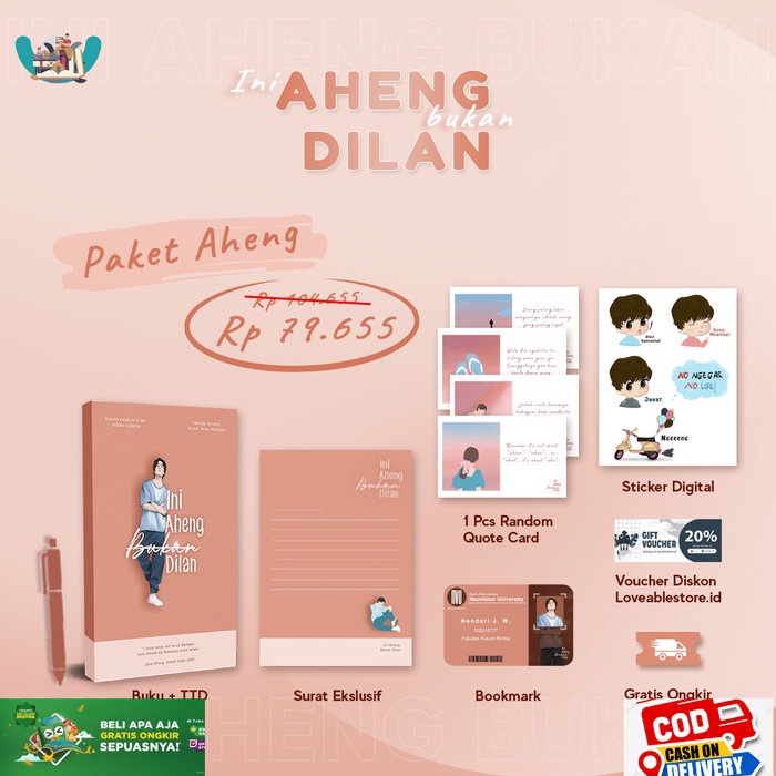 

HOT SALE!!! READY EKSKLUSIF INI AHENG BUKAN DILAN PAKET AHENG KARYA NISWA HA TERBARU