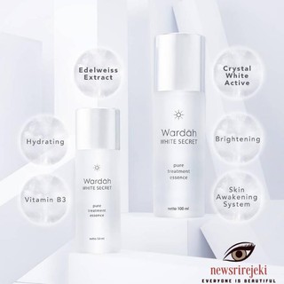 Wardah WHITE SECRET SERIES | Day Night Cream Facial Wash   