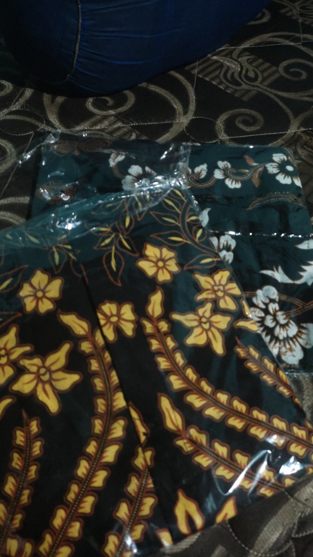 Atasan Batik Pria Lengan Panjang Kenongo Hem Padi Pekalongan M L Xl