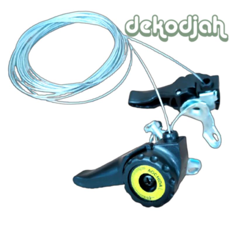 Shifter / Operan Gigi Tuas Sepeda Set Kanan Kiri 3+7SP