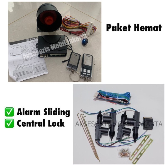 CAR ALARM CENTRAL LOCK MOBIL XENIA