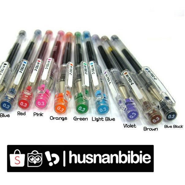 

(kode-713) Puplen Hitec 0.3 Warna-Warni, Hitec Makna Warna-Warni, Hitech Pilot Warna-Warni, Hitec c