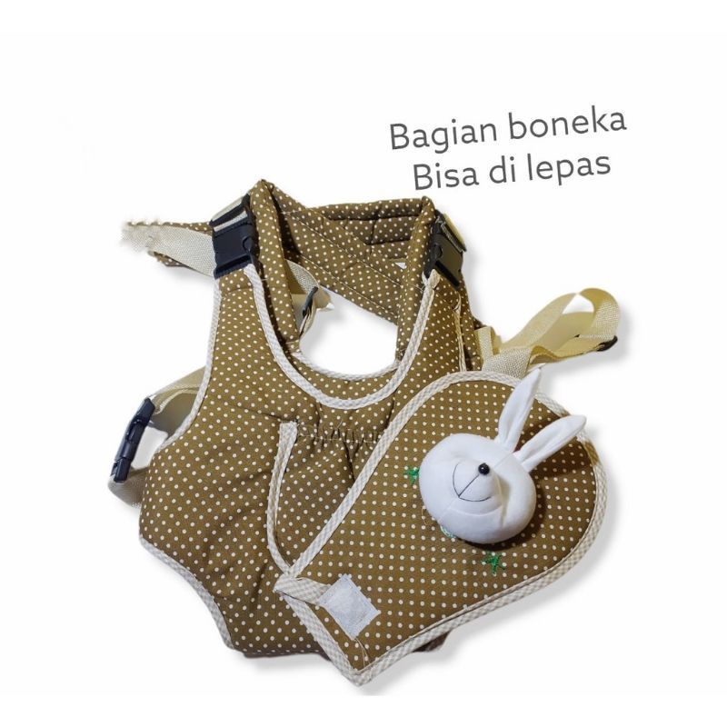 GENDONGAN DEPAN BONEKA// GENDONGAN BAYI DEPAN BONEKA// gendongan depan boneka// GENDONGAN BAYI// gendongan bayi boneka kelinci