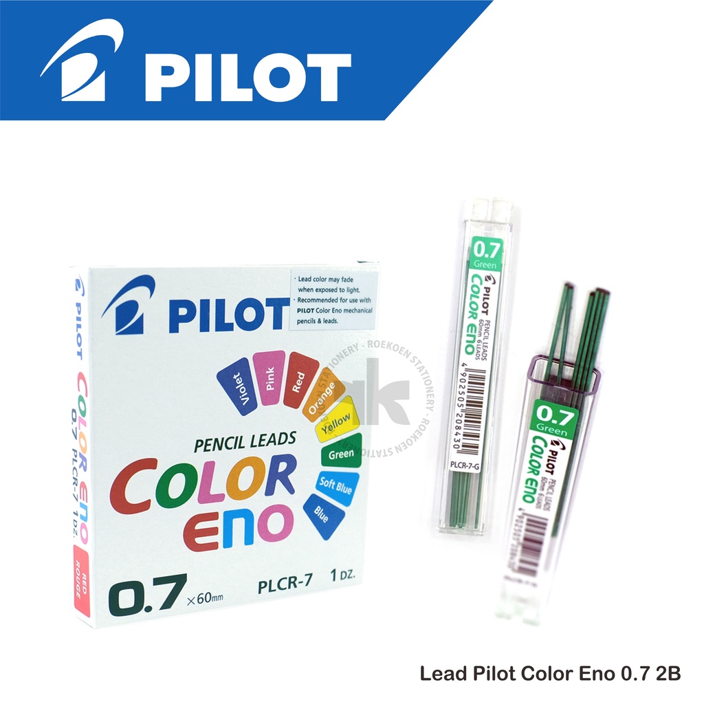 

Pilot Colour Eno Refill Pensil Mekanik Lead 2B 0.7mm