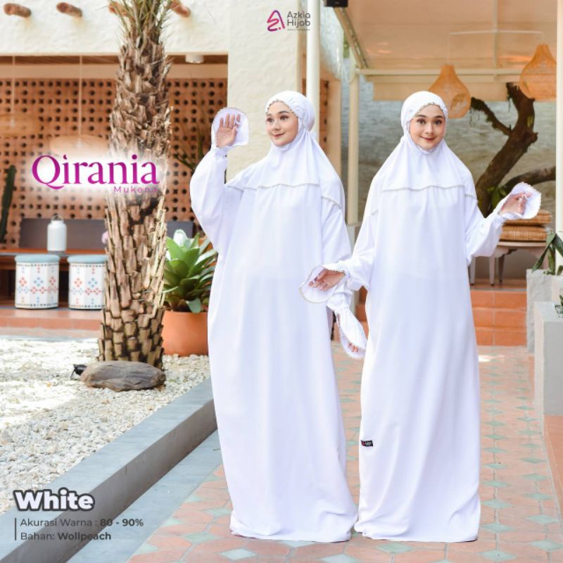 Mukena terusan/Mukena blus/Mukena santri/mukena Azkia hijab
