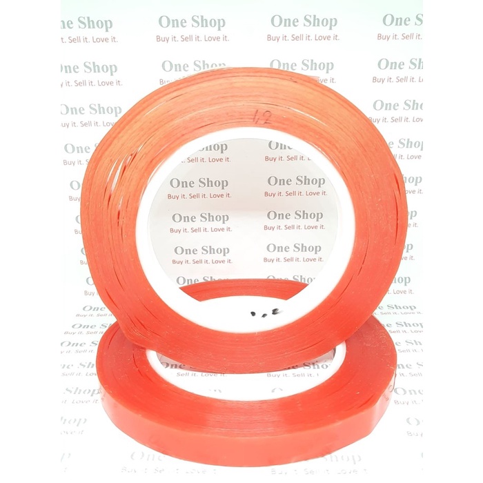 

Bagus Double Tape 3M Red Transparan 0.5Cm Original Murah