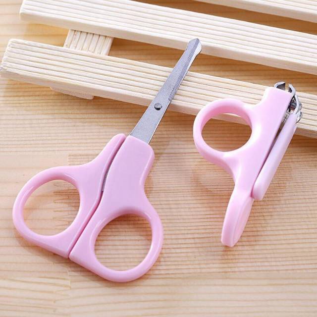 LZ.E2 Ready Surabaya. Gunting kuku bayi 2in1. Baby Nail clipper