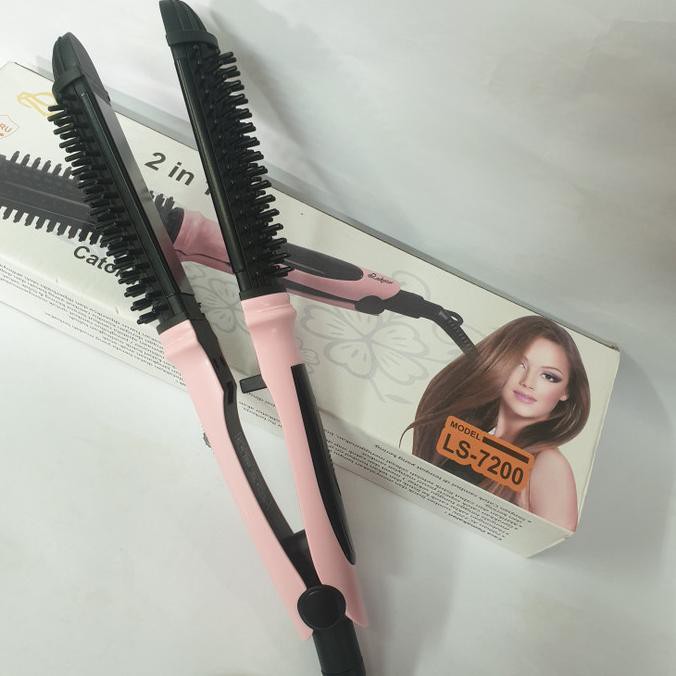 Catokan LADYSTARCeramic Styler , LS 7200 GW KOSONG, CATOKAN SISIR , BISA CATOK LURUS , BLOW , CURLY