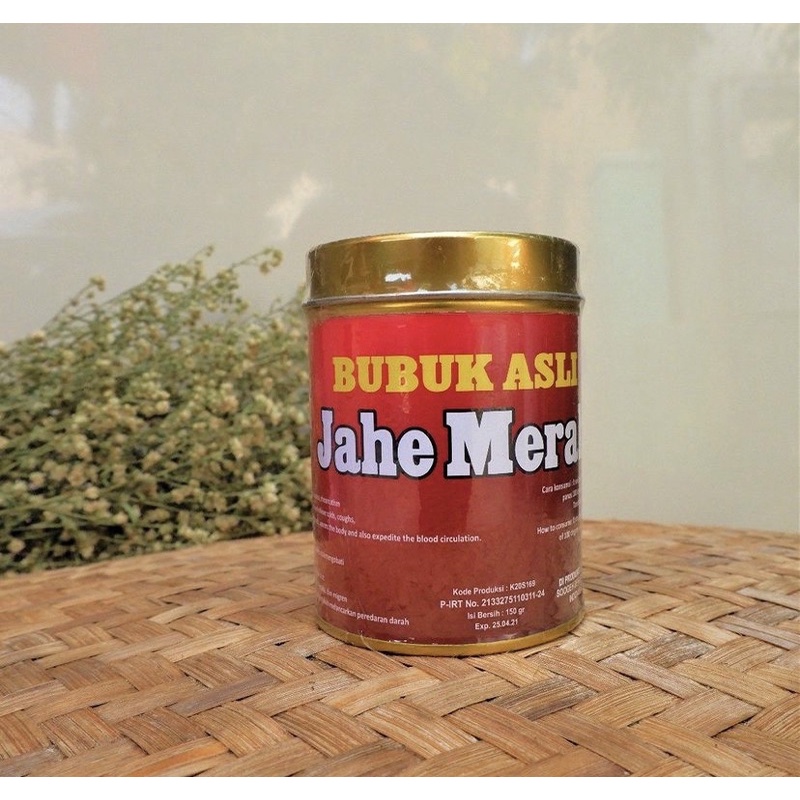 

Jahe Merah Original