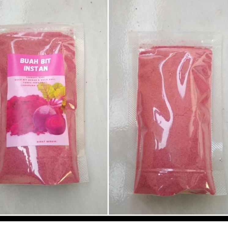 

➙ minuman bubuk buah bit instan beetroot 100 gram