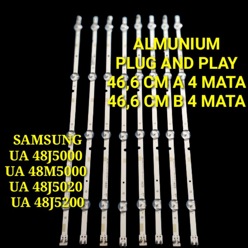 BACKLIGHT TV LED SAMSUNG 48 INCH UA48J5000 48M5000 48J5020 48J5200
