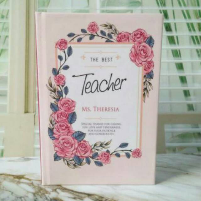 

Aneka Notebook Custom A6 motif Teacher kado unik guru murah FREE TAMBAH NAMA