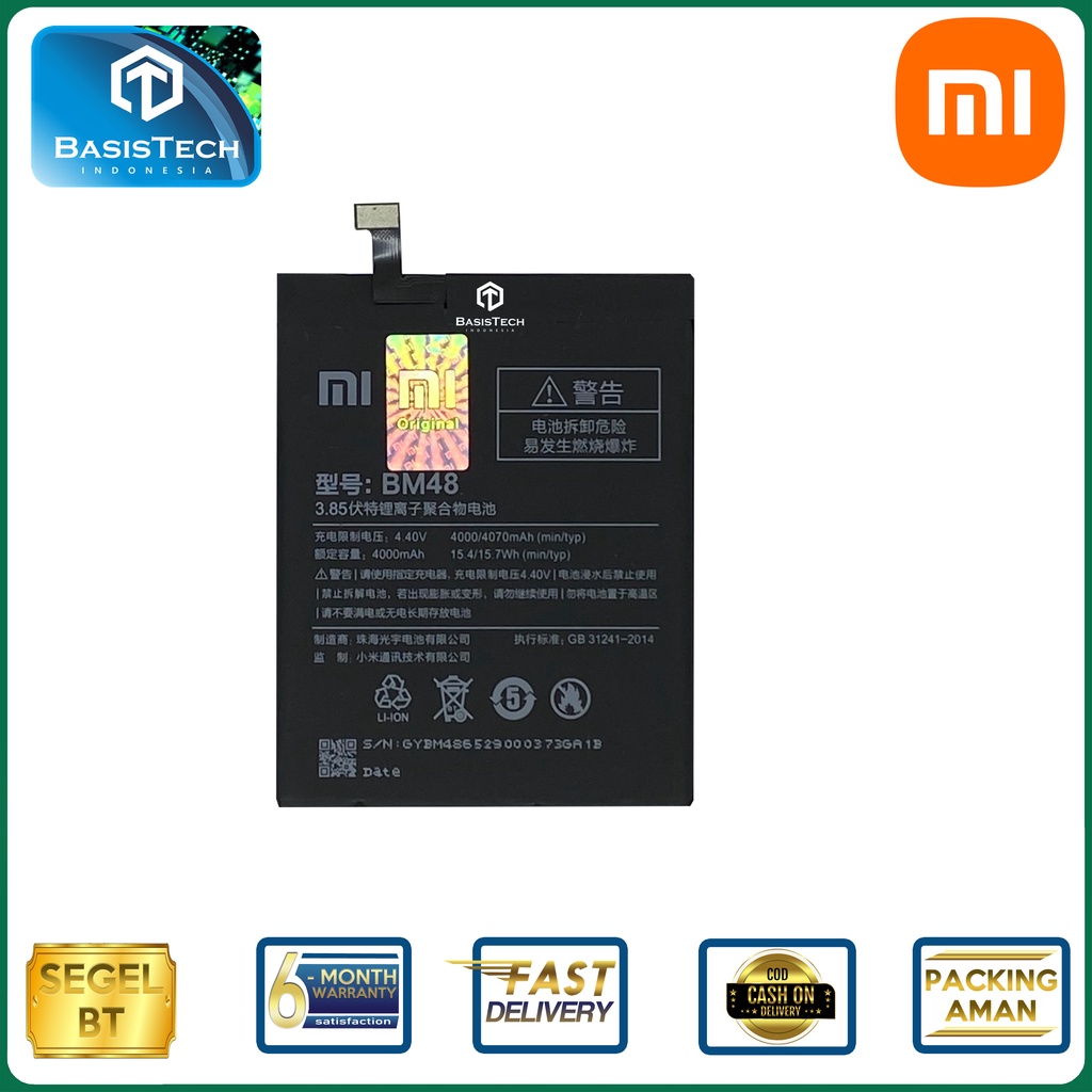 BATERAI XIAOMI Mi NOTE 2 - XIAOMI NOTE 2 - BM48 - ORI99