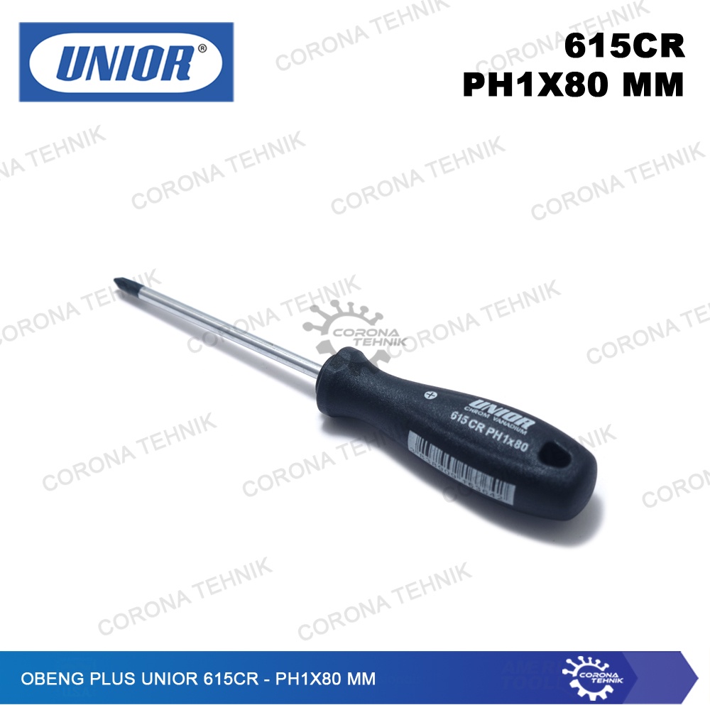 UNIOR 615CR - Sale - Obeng Plus - PH1x80 mm