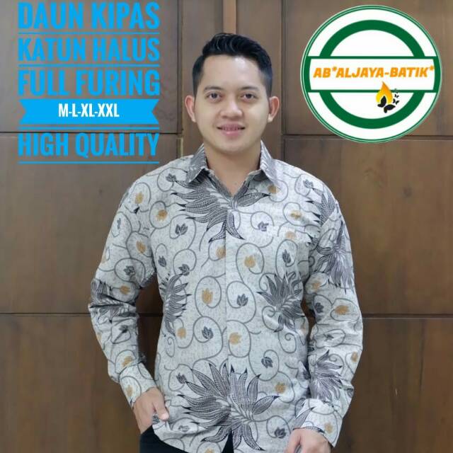 BATIK DAUN KIPAS FULL FURING ALJAYA BATIK