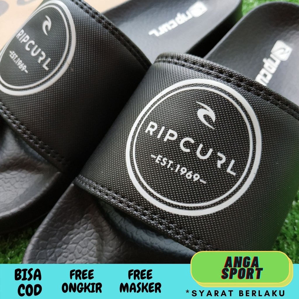 SANDAL PRIA RIPCURL / SANDAL SLIDE COWOK / SANDAL SLOP / SANDAL CASUAL / SANDAL DISTRO IMPORT