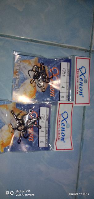 Treble Hook Xenon No.4,5,6
