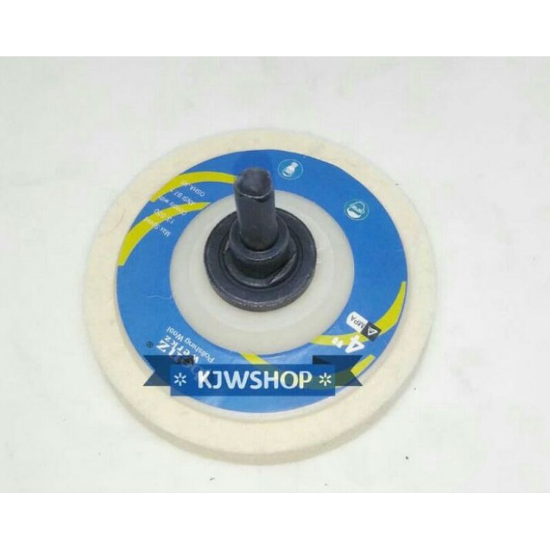 Arbor Konektor Adaptor Mesin Bor Drill Adaptor + Wool Poles 4" Set Adaptor Poles 4" Adaptor Set Pole