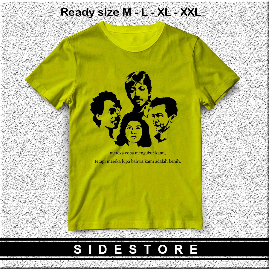 KAOS AKTIVIS - TOKOH AKTIVIS - MENOLAK LUPA