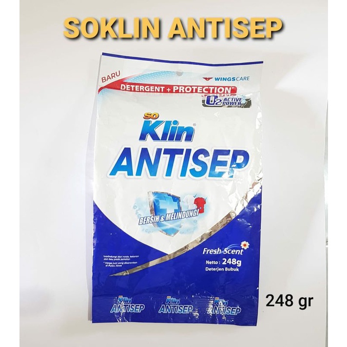 SOKLIN BUBUK ANTISEP 248GRAM