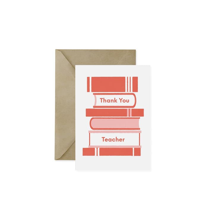 

Teacher Card / Kartu Ucapan Guru - Thank you teacher