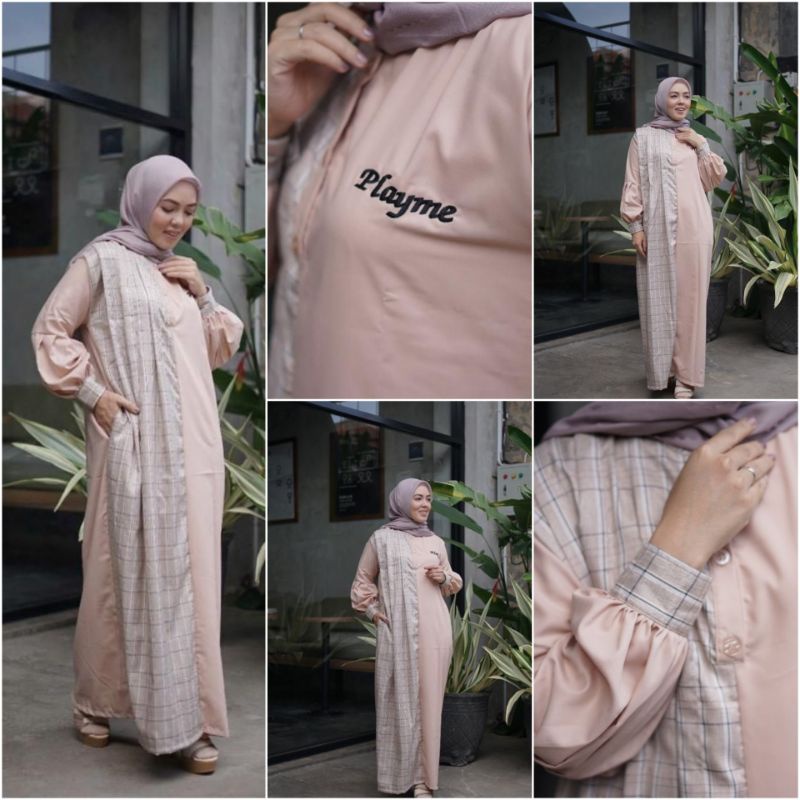 Dress / gamis / playme design / dress gamis original
