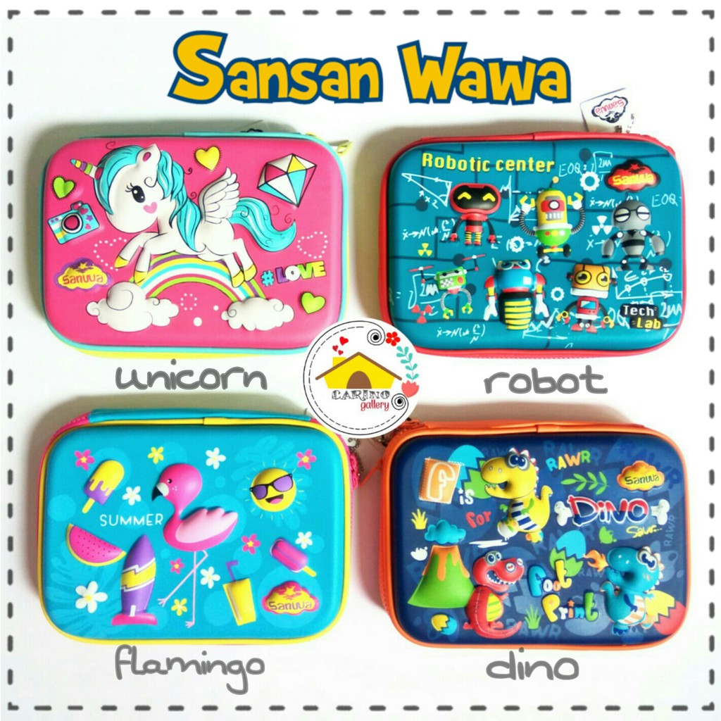 

Tempat Pensil/Pencil Case SANWA hard case