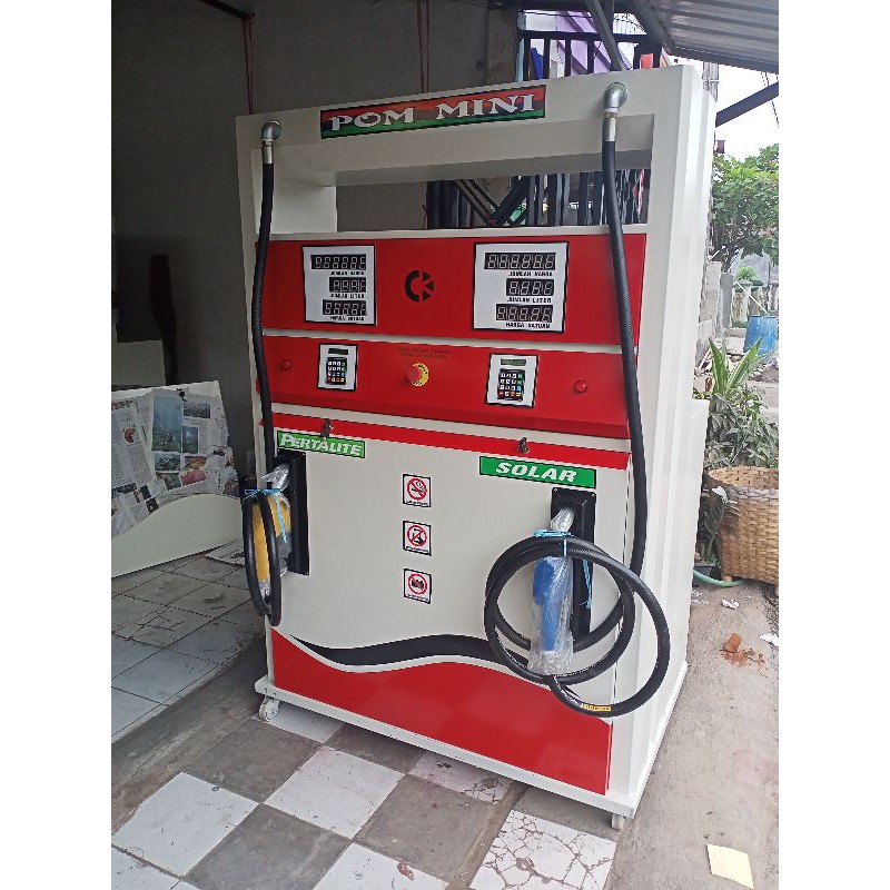 Mesin Pom Mini 2 Nozle Portable