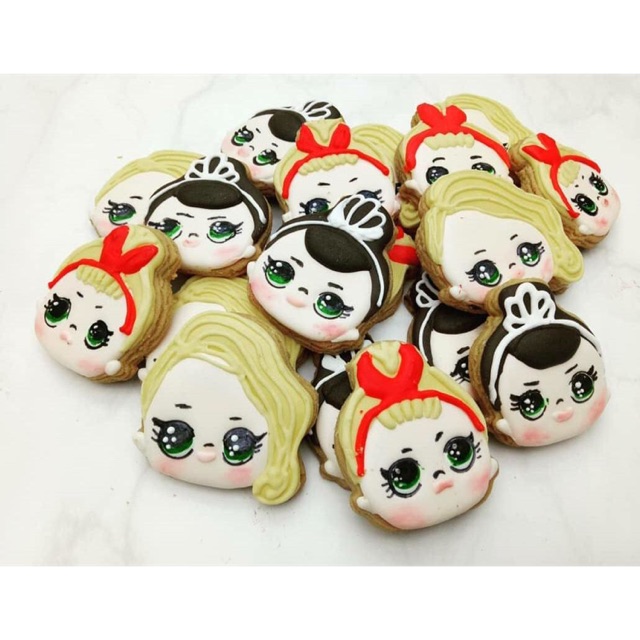 

Cartoon Characters Custom Made Butter Cookies - Pre Order H-3 Series 2