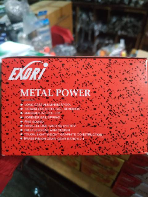 Reel EXORI METAL POWER 750 850 FD