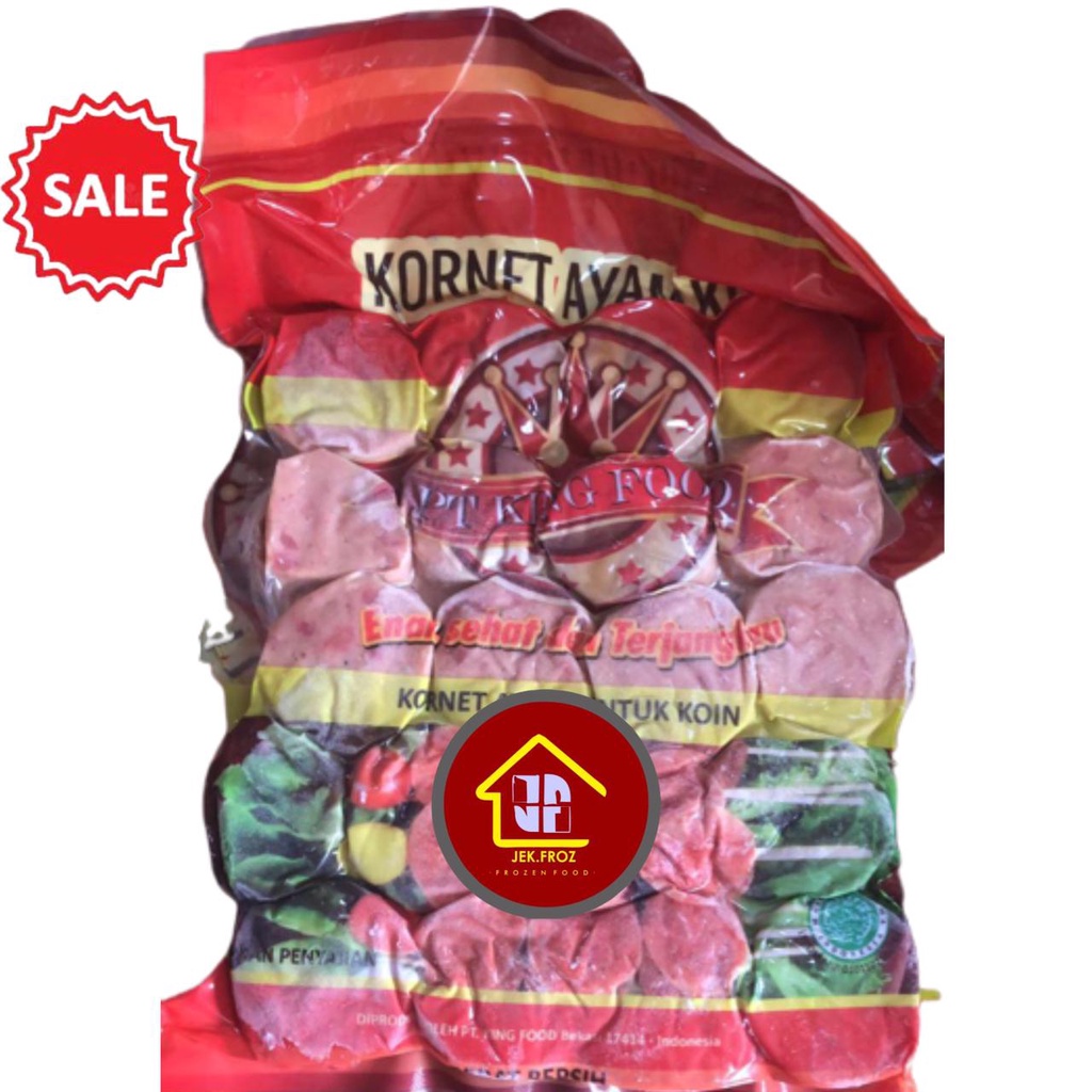 

coin kornet ayam king food ukuran 500gr