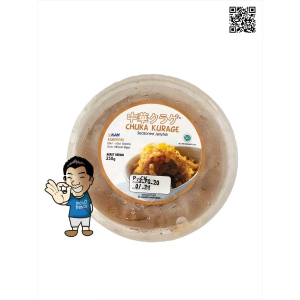 

Chuka Kurage- Seasoned Jellyfish- Salad Ubur ubur 250 g