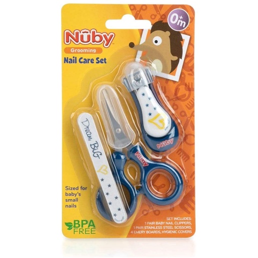 Nuby Grooming Nail Care Set 3 Pieces Gunting Kuku Bayi Set