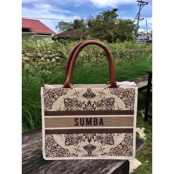 tas sumba tote bag new