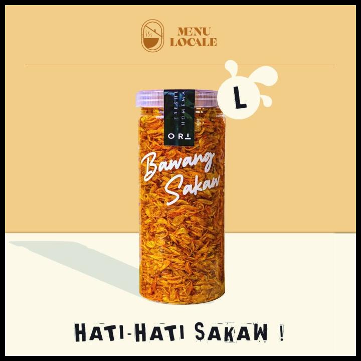 

DISKON TERBATAS !!! BAWANG GORENG SAKAW MENU LOCALE TERLARIS