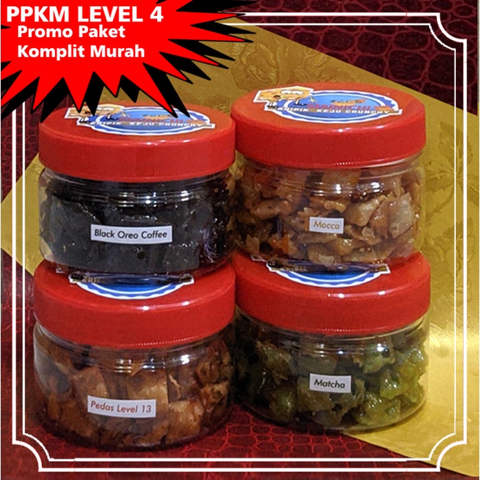 

Kripik Keju Mainichi Paket Hemat Komplit Murah Matcha Black Coffe Oreo Pedas Level 13 Mocca