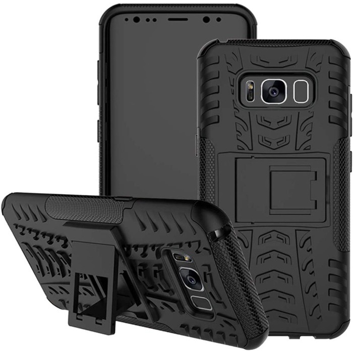 Softcase Rugged Kick Stand Armor Samsung S8 Plus - SC