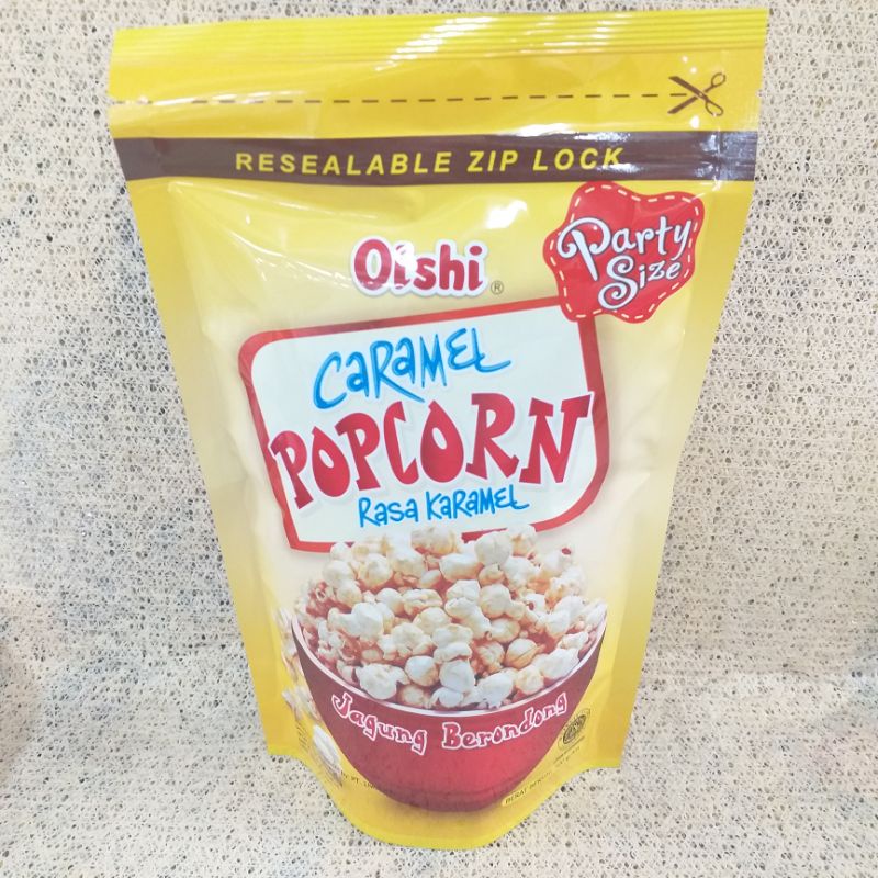 

Oishi Popcorn Caramel Party Size 100Gr