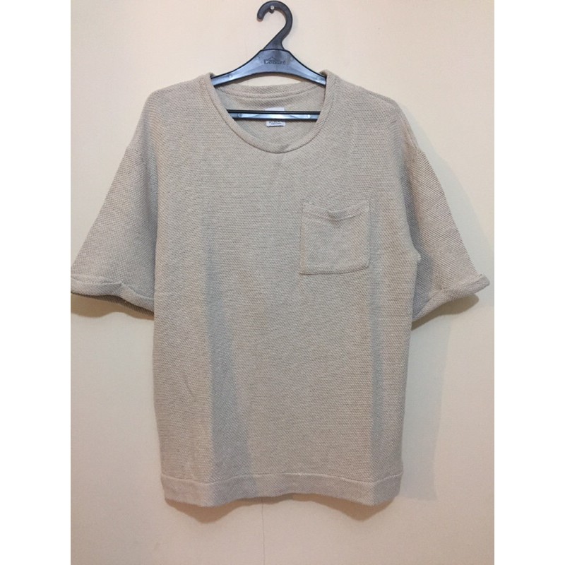 ZARA MAN BROWN SWEATER SHIRT