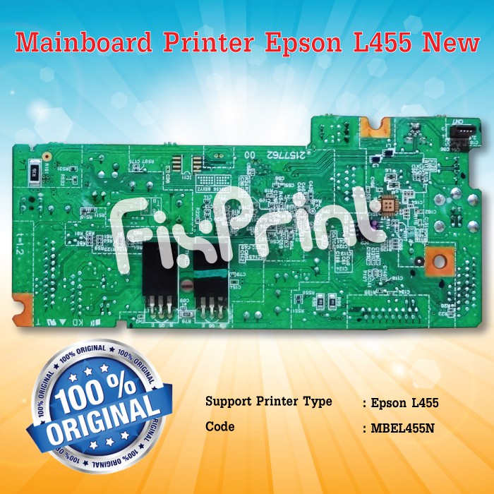 Motherboard Epson L455 L 455, Mainboard Printer Epson L455 Original