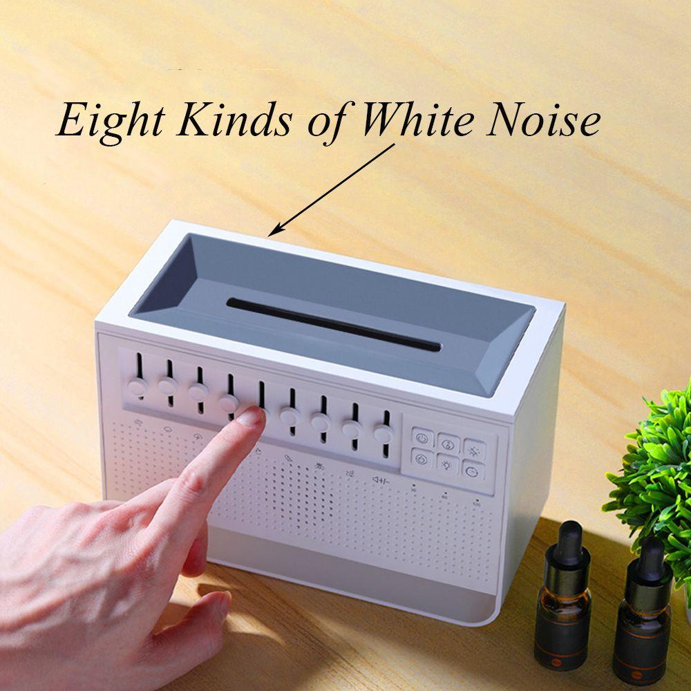 R-flower Air Humidifier Dekorasi Rumah Elektrik White Noise Nebulizer