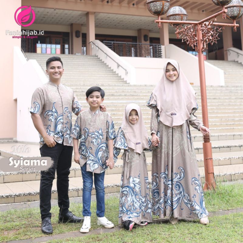 Syiama Series Fania Hijab  / Sarimbit Fania Hijab 2021 // Syiama Dress Milo