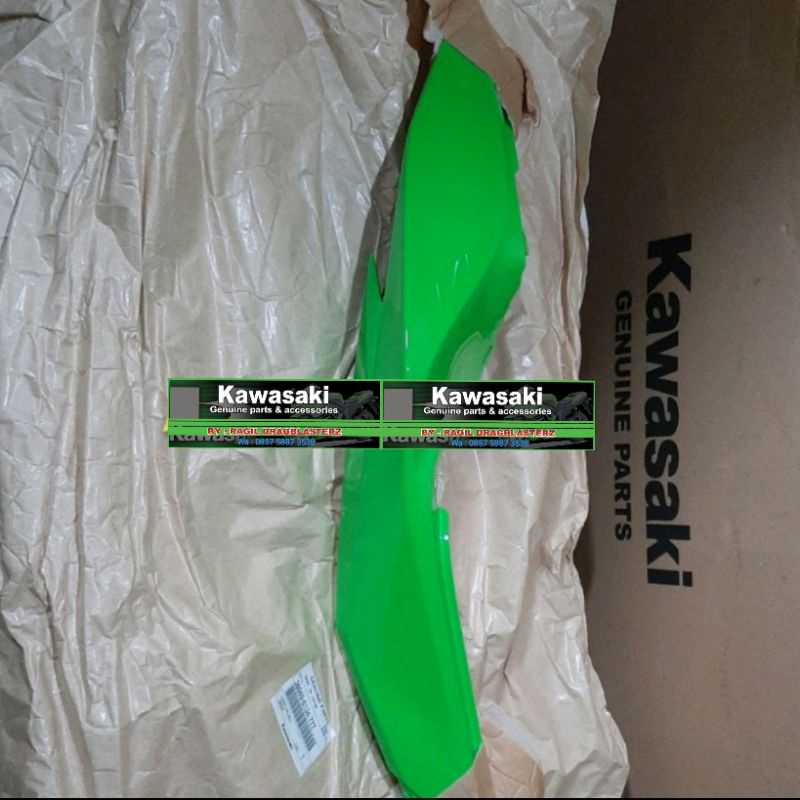 cover body belakang bodi belakang kanan zx636 zx 636 hijau Original Kawasaki