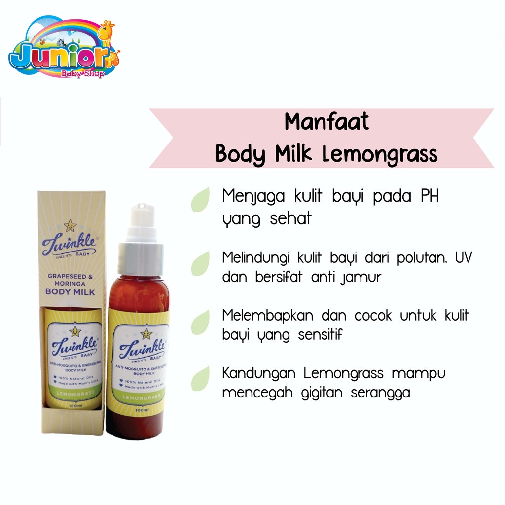 Twinkle Body Milk 100gr