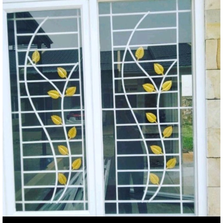 Tralis jendela Anti maling Pintu kawat nyamuk minimalisa