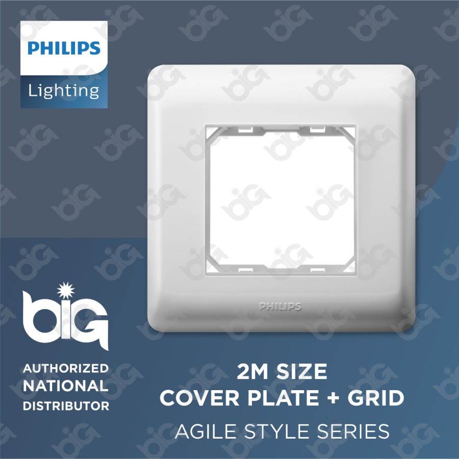 PHILIPS Agile Style 2M size Cover Plate Agile Style Modular