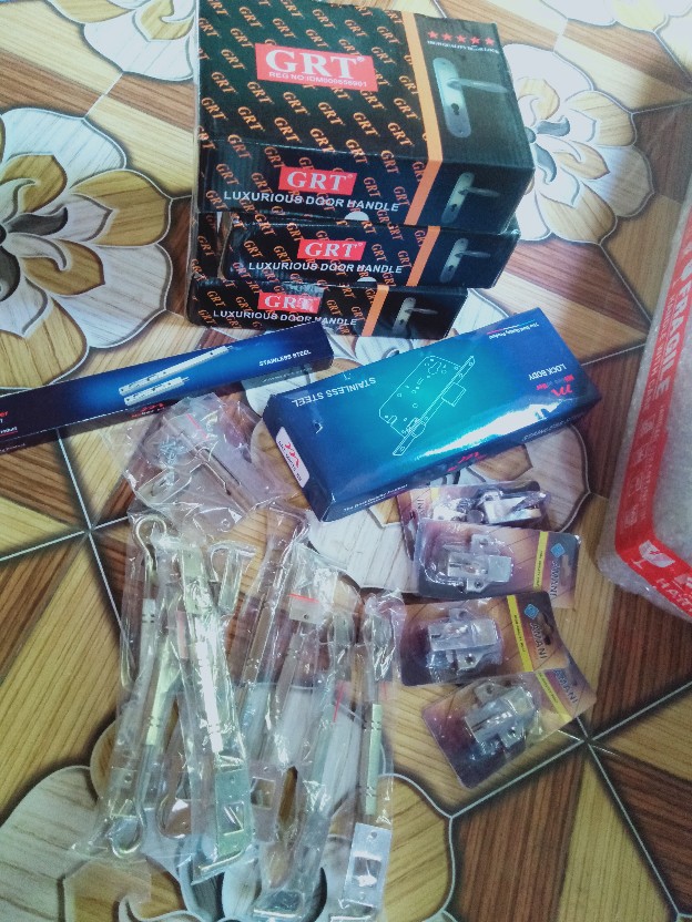 Grendel Overval Overpal Operval Operpal 4 Inch Tebal 1,5 Mm Baja Crom Nikel Gembok 175 Gram 10,5x9cm