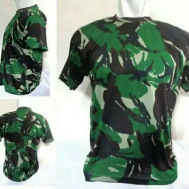 SKD        Promo kaos doreng jatah TNI  malfinas bahan katun.