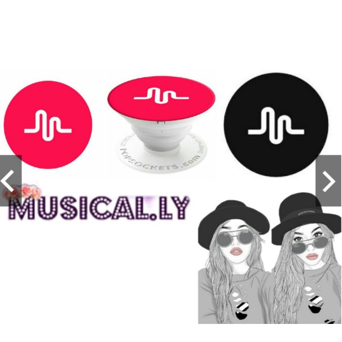 Pop Sockets Popsocekt Pot socket Musically Motif Unik